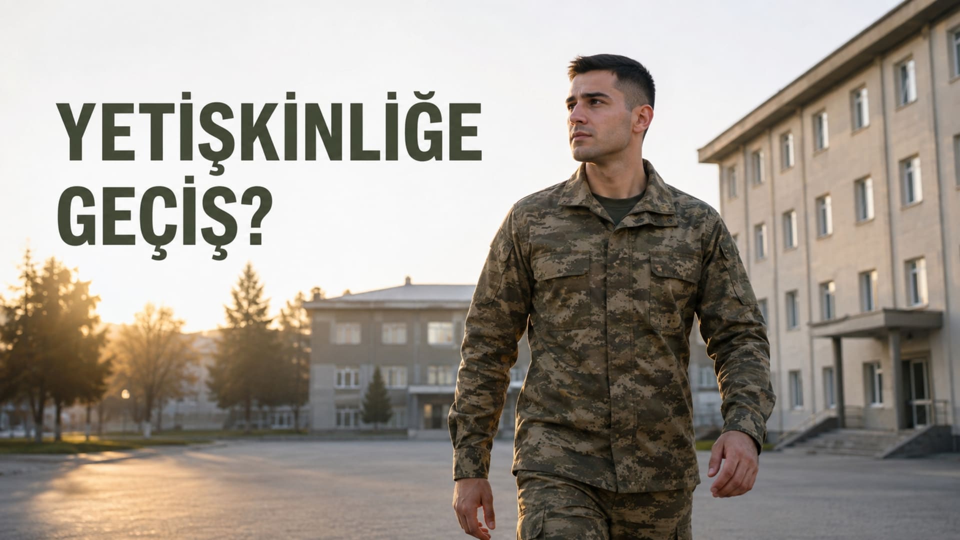 Üniversite mezuniyetinden sonra yedek subaylığı yetişkinliğe geçiş ve sorumluluk deneyimi olarak değerlendiren genç erkek