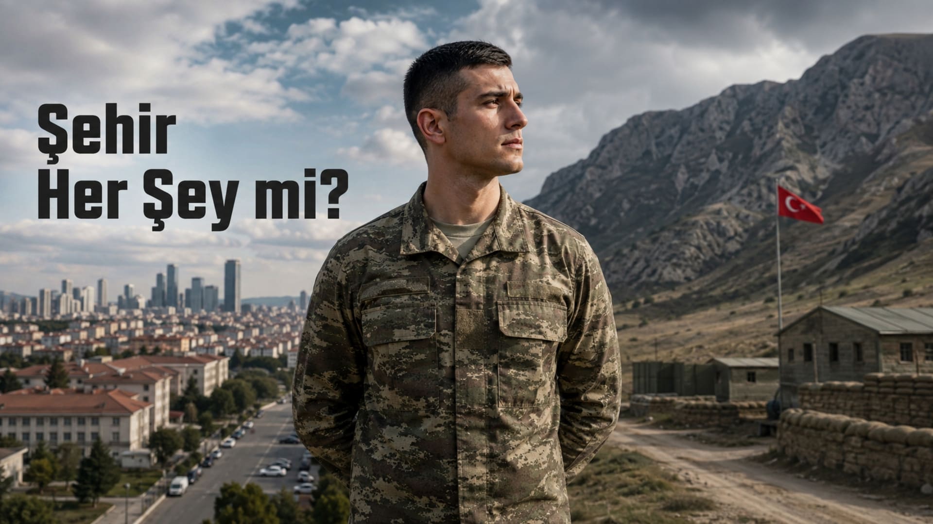 Yedek subaylık kurasında farklı şehir seçeneklerini değerlendirirken görev yerinin gerçekten iyi veya kötü olup olmadığını düşünen Türk askerî personel