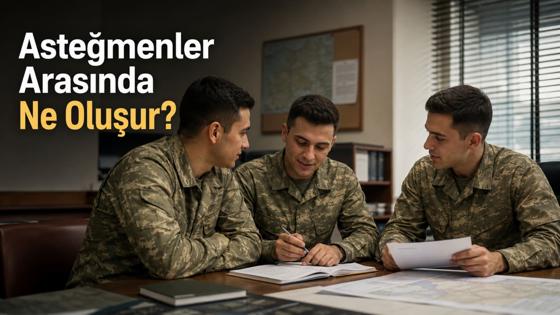 Farklı görevlerde bulunan yedek subayların askerî ortamda tecrübelerini paylaşarak yeni gelen asteğmenlere bilgi aktarması