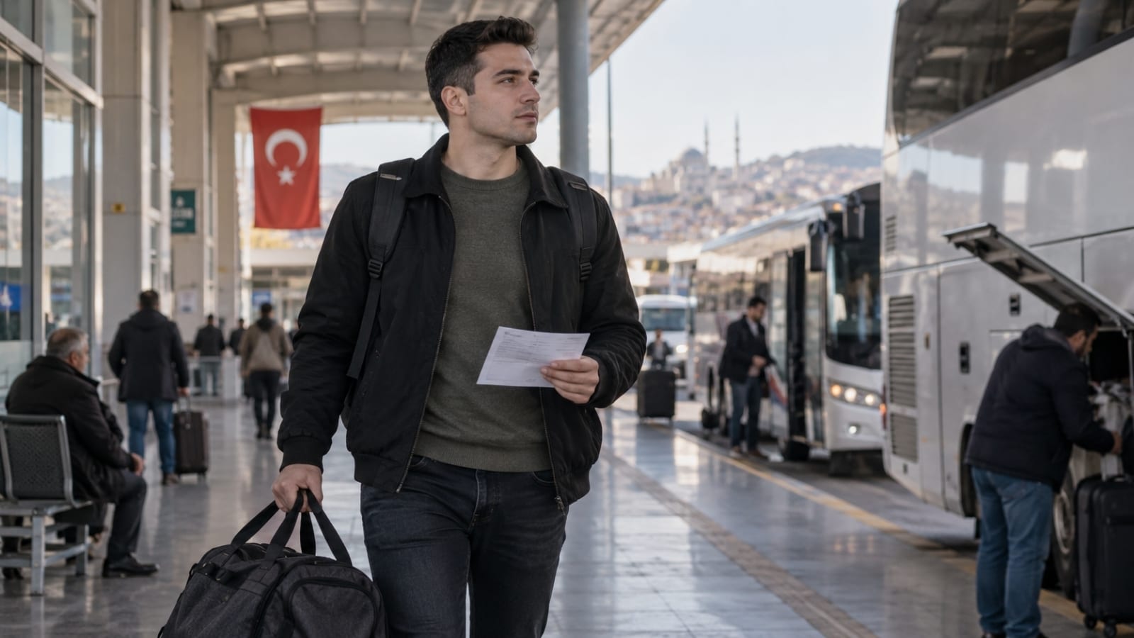 Sevk belgesini askerî birlik nizamiyesinde görevliye teslim ederek katılış işlemini yapan bedelli askerlik yükümlüsü.